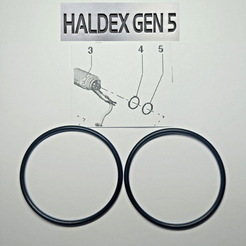 Dichtungssatz ringe haldex - o-ringe,